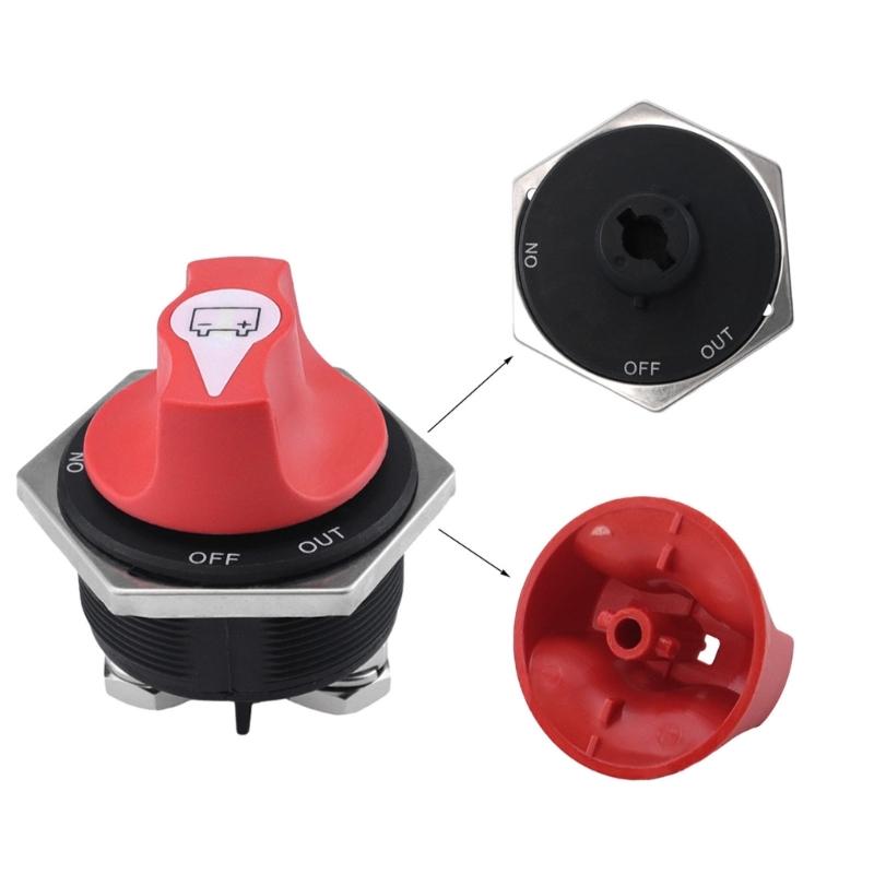 50A/100A/200A/300A Battery Cut Shut Offs Kills Switch for Marine Boat ON Offs Power Battery Switches Isolator Switch