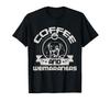 Coffee and Weimaraner Coffee Drinking Dog Owner Lover T-Shirt