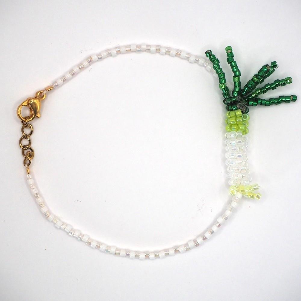 Lemon Vegetables Hand Chain Orange Strawberry Cherry Bangle Aesthetic Beaded Fruits Bracelet  Gift