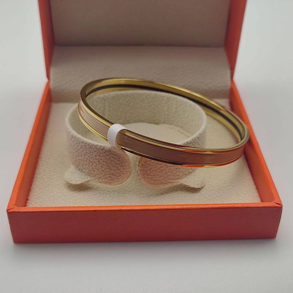 Fashion 6mm Closed Color Plain Ring Bracelet Non-Fading Bracelet Women's Men's Trend Jewelry Wear Accessories 2026