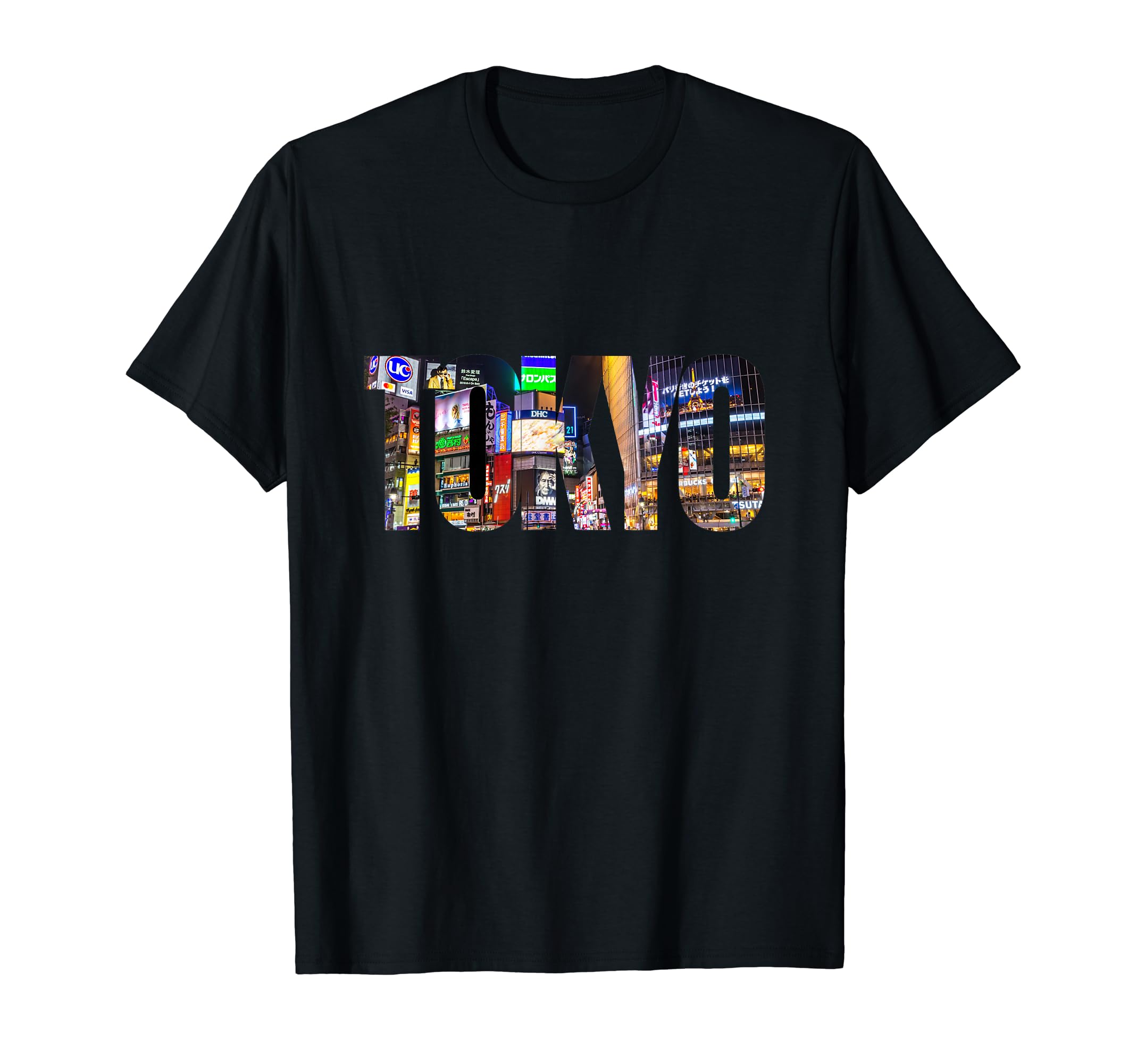 Tokyo Shibuya Nightlife Shibuya Scramble T-shirt