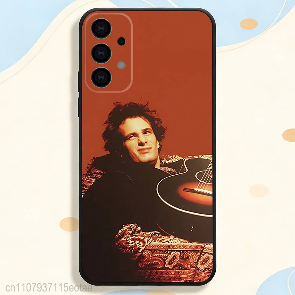 SINGER J-Jeff B-Buckley Grace Phone Case For Samsung S25,S26,S24,S21,S22,S23,S30,Ultra,S20,Plus,Fe,Lite,5G Black Cover