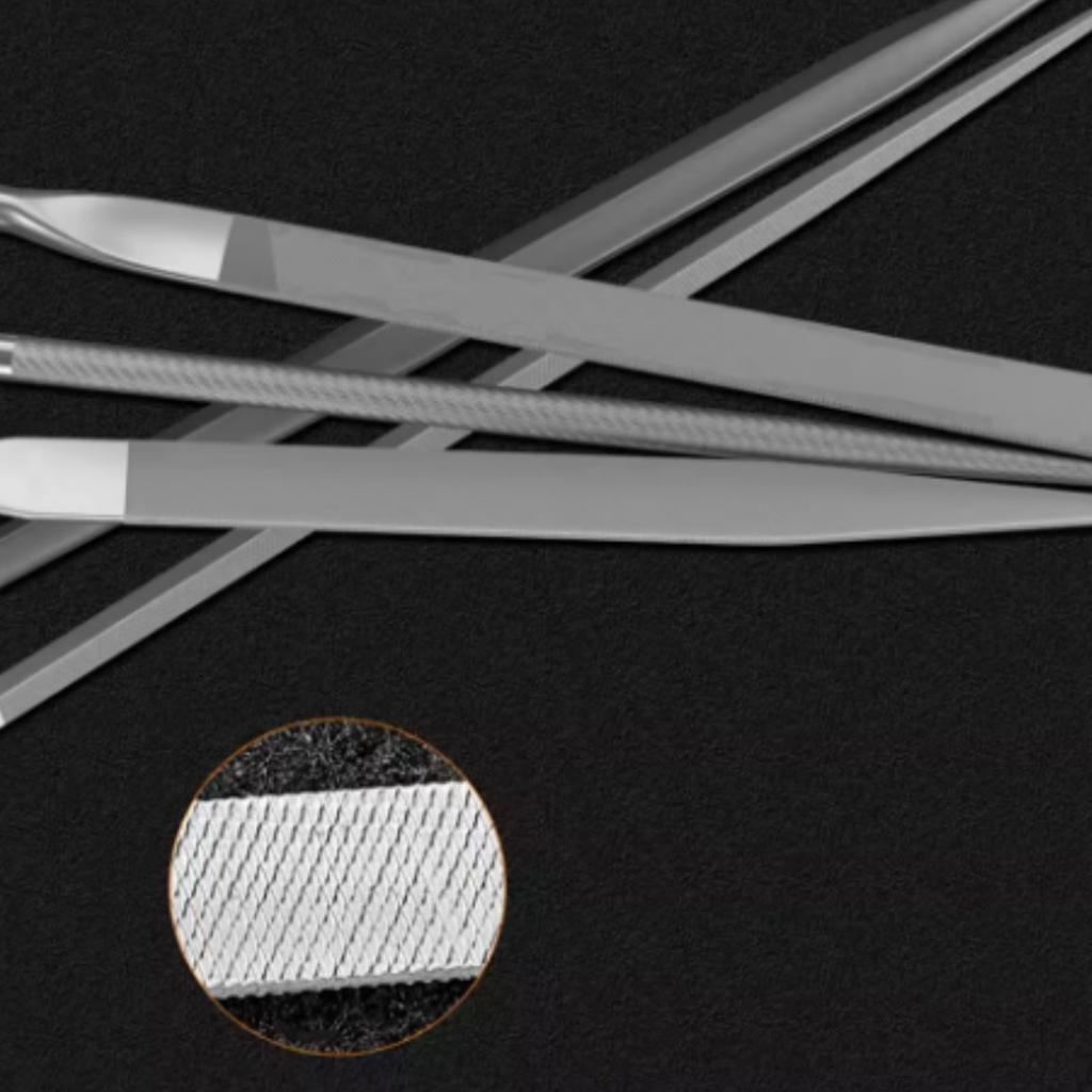 Steel Needle Files Suitable for Precise Filing In Woodworking & Metalworking Professional Wood Metal Sculpting Projects