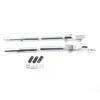 6PCS Motorcycle Swingarm Tube W/ Phantom Axle Covers Chrome For Harley Softail Heritage Classic FLSTC EFI FLSTCI Custom FXSTC