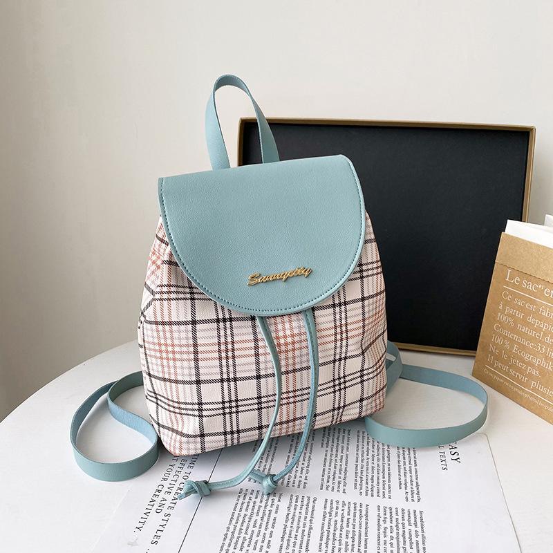 Korean Style Backpack For Women Bucket Bag School Bag For Middle School Students