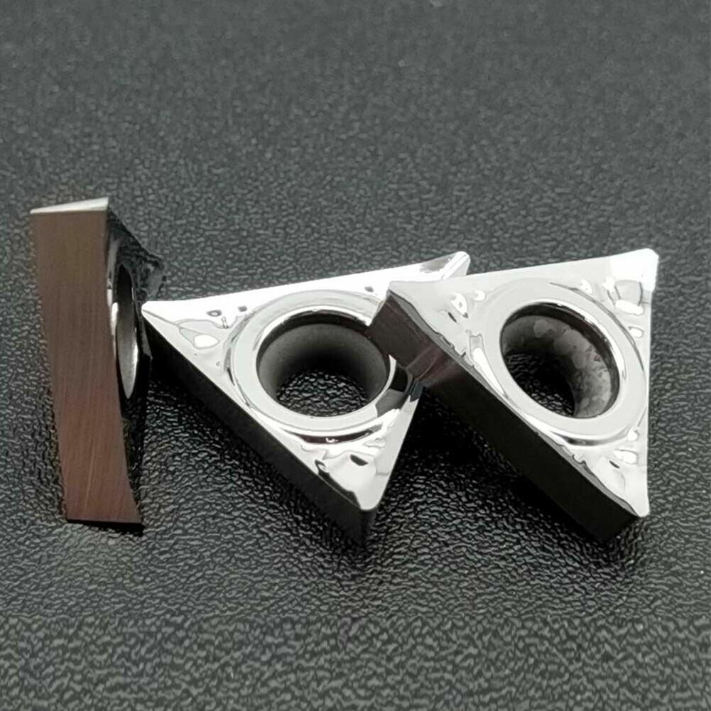 10pcs TCGT110208 -AK H01 Carbide triangle TCGT21.52-AK Aluminum turning insert
