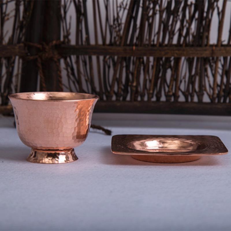 Pure Copper Handmade Copper Cup Thickened Copper Water Cup Pure Copper Tea Cup Copper Beer Cup Copper Coffee Cup Creative Cup