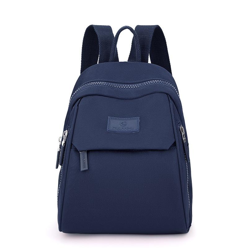 

Women s fashion casual solid color backpack summer new trend college student travel large capacity small backpack