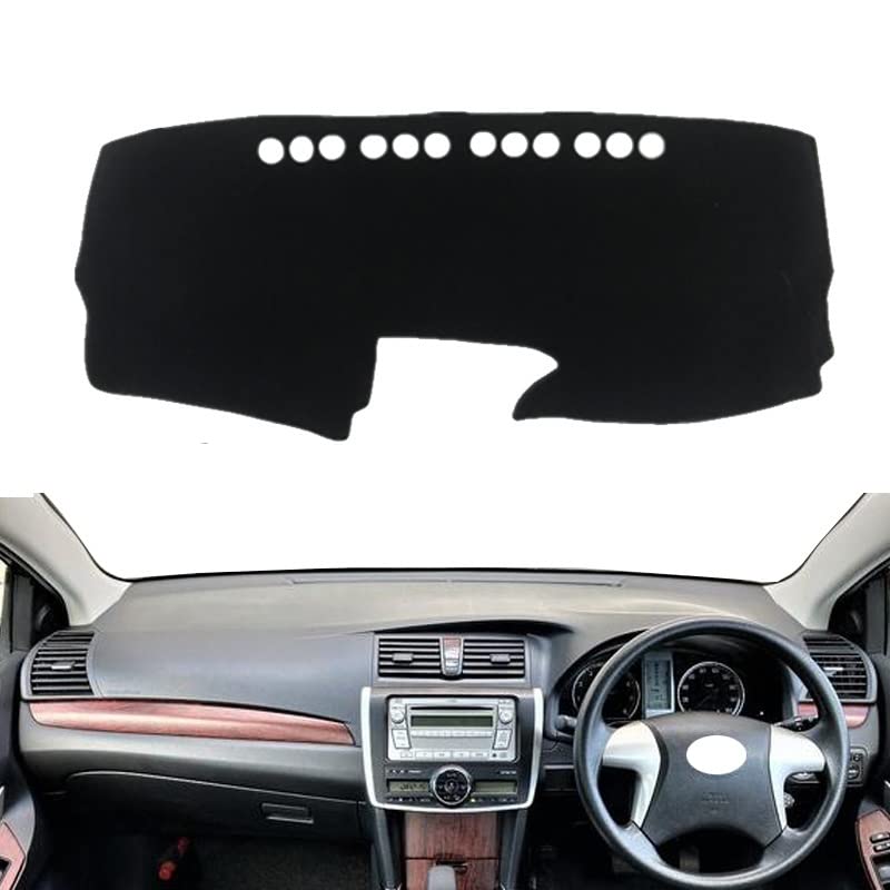 Dashboard Mat Fits Toyota LHD RHD Dash Mat Carpet Cape Sunshade Pad Rug Car Automotive Inner Dashboard Cover RHD Black Allion/Premio 2007-2021 Anti-UV