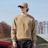 JEEP Men's Silk Blend Embroidered Pullover Sweatshirt
