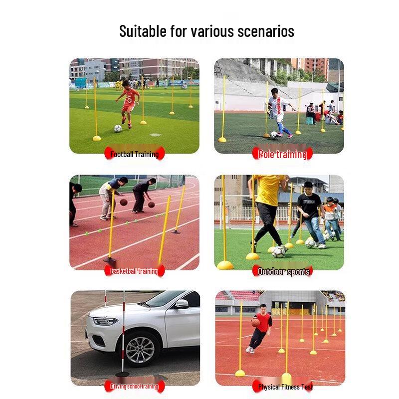 Parking Training Marker Pole Set