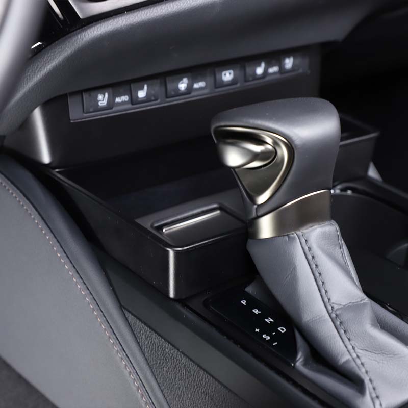 ABS Black For Lexus ES 2026-2026 Car Center Console Front Gear Storage Box Multifunctional Phone Tray Car Interior Accessories