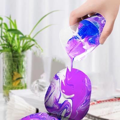 60ML Fluid Acrylic Paint Long Lasting High Gloss Easy To Use DIY Bear Desktop Ornament Liquid Pigment for Gifts