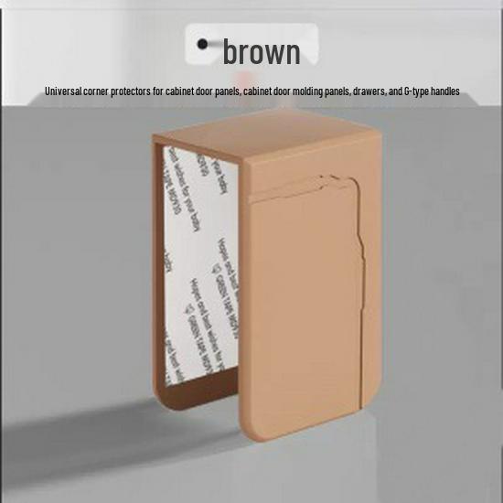 G-shaped & U-shaped Anti-Collision Handle and Corner Protector for Cabinets, Drawers, and Tables