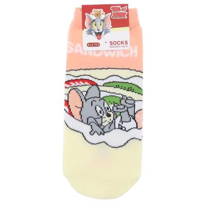 Tom and Jerry [Women's Socks] Carax Women's SocksSandwich Warner Bros.