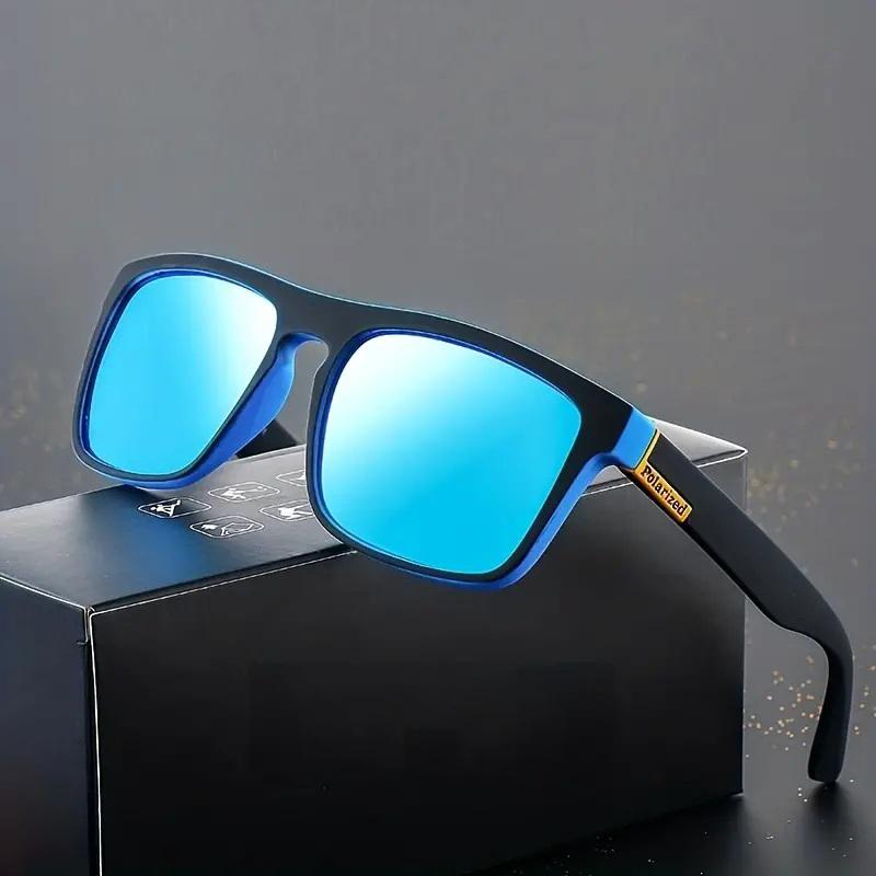 Polarized Sports Sun Glasses for Men New Mirror Outdoor Fishing Shades Trendy Shield Brand Design Cycling Sunglasses