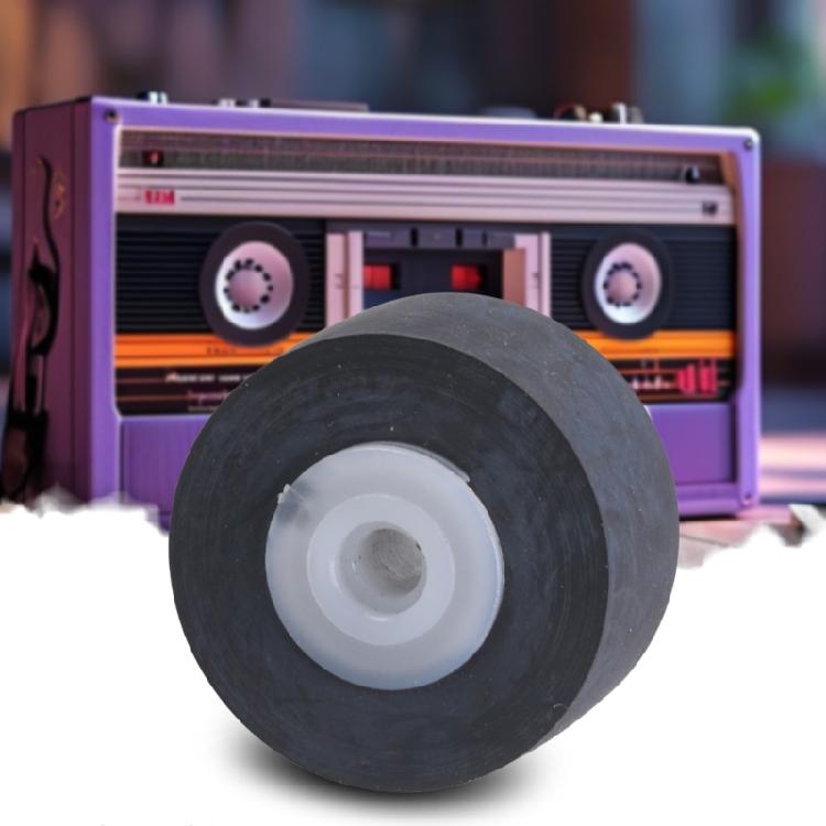 Cassette Tape Cassette Recorder Pinch Rollers Pressure Belt Pulley Set for Tape Recorder 13.5mm Diameter