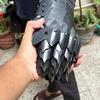 Wringwraith Černé stínové rukavice gotické halloweenské ruční brnění středověké LARP cosplay válečnické rukavice
