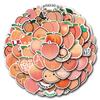 55 New Peach Fruit Graffiti Stickers Decorative Skateboard Suitcase Helmet Stickers