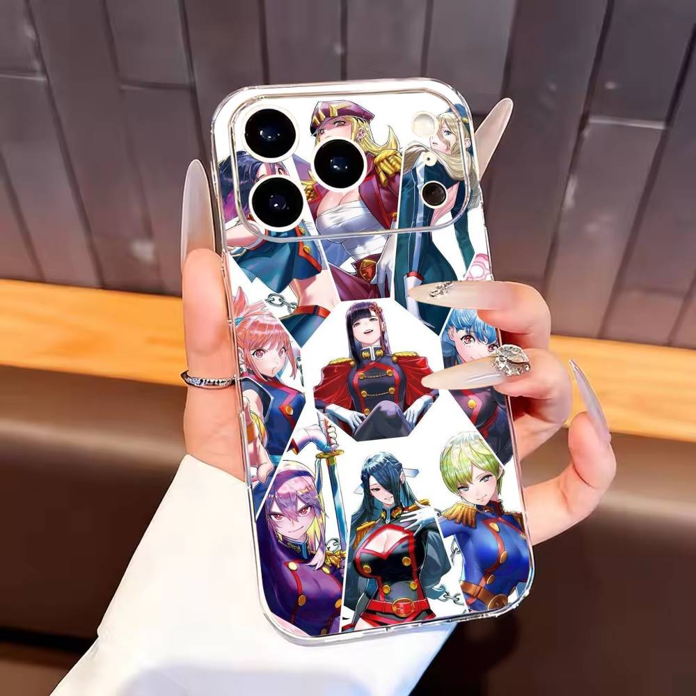 

Chained Soldier Phone Case For iPhone17,16,15,14,13,12,11 Plus,Pro Max Soft Transparent Cover iPhone12PRO