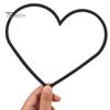 5Pcs Aquarium Floating Plant Ring Heart Shaped Fish Feeding Rings Betta Fish Tank Food Ring Plant Fence Corral for Keeping Floating Plants In Place