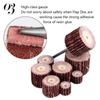Multiple Sizes Sander Wheels Aluminum Oxide Coated Flap Wheels Die Grinder Flap Wheel  For Dremel