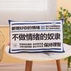 Creative Emotional Control Decompression Pillow Sofa Office Cushion Lumbar Backrest Office Worker Decompression Pillow