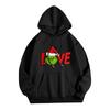 Men's Print Hooded Sweatshirt Long-Sleeve Casual Pullover Hoodie Hooded Sweatshirt