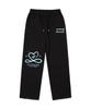 RANDOMOFF Offlineheart Wide Training Pants [Black (Mint)]