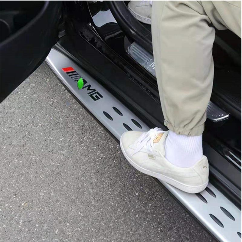Extended Side Steps for Mercedes-Benz GLC Pedals: Compatible with GLC200, GLC260, GLC300 (Models 2016-2025)