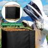 600D Oxford Winter Bee Hive Wrap Adjustable Bee Hive Insulation Wrap Winter Bee Hive Protection Cover