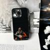 Custodia per Telefono U-Ufc Conor McGregor Argento Colorato Opaca Per IPhone 16 17 15 14 13 12 11 Pro Max Plus XS X Cover Rigida Antiurto