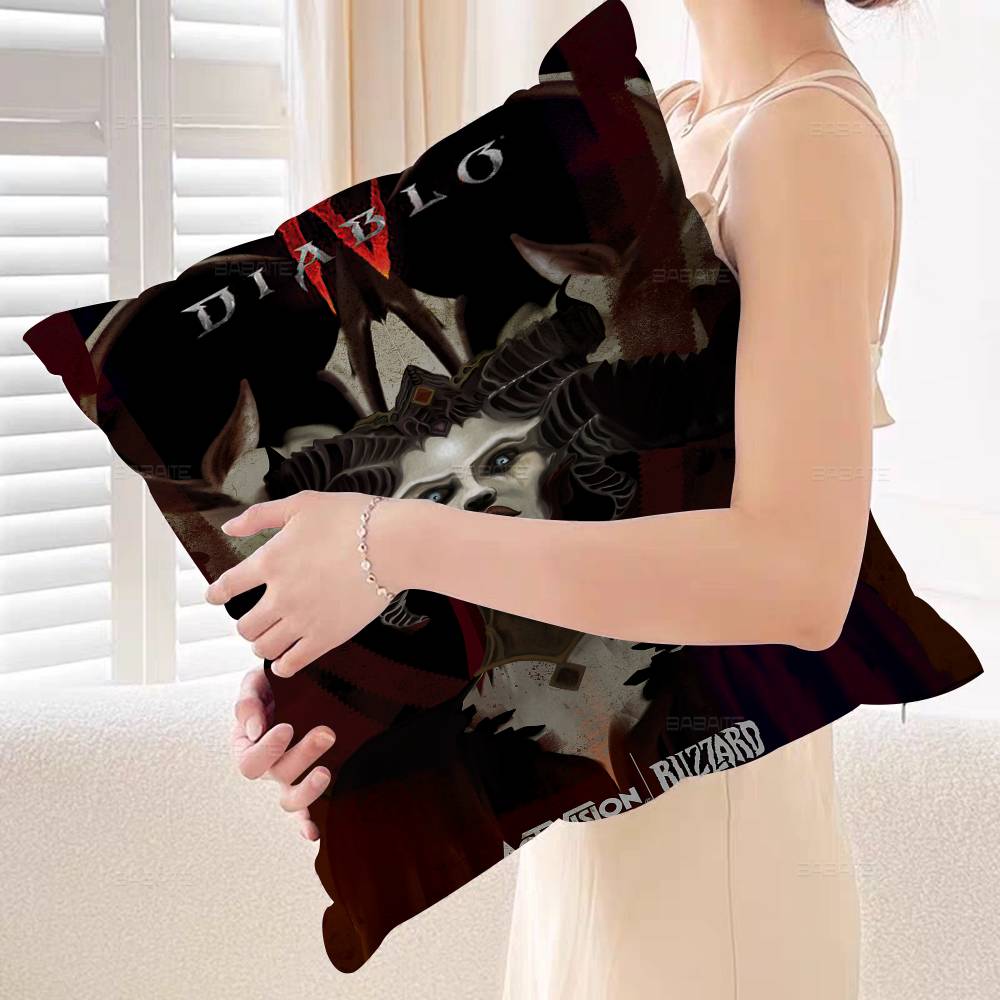 RPG Game Diablo 4 Pillowcases Home Bedding Decorative Pillow Cover Wedding Super Soft Pillow Case