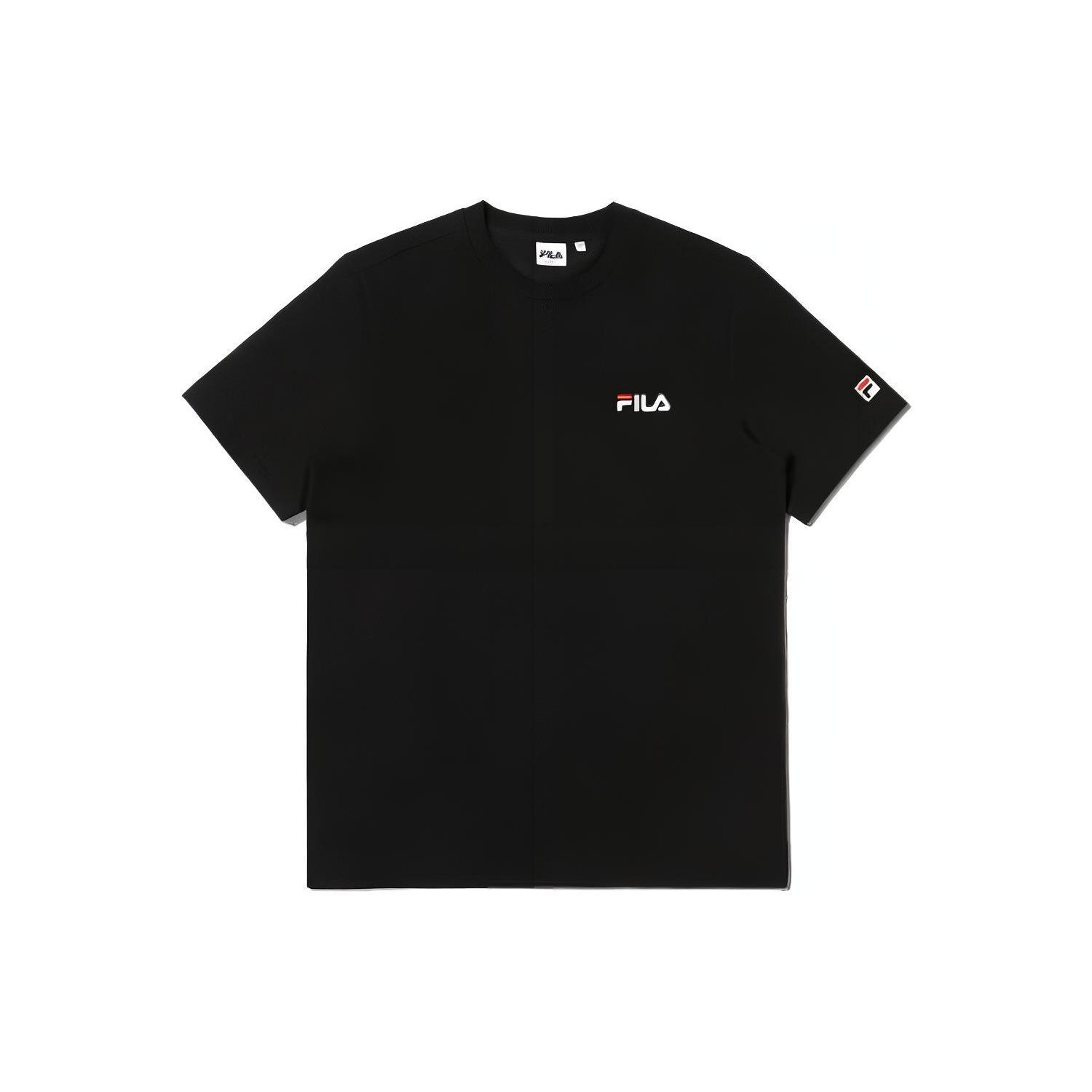 FILA Прямая футболка Мужская Черная FS2RSE2111X-BLK 095