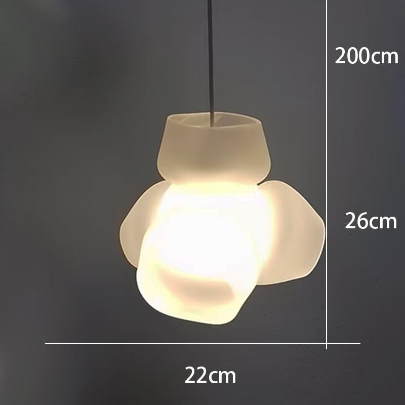 Designer new Nordic postmodern chandelier restaurant bar hotel banquet lobby black and white combined project lights