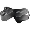 30X 60X Illuminated Jewelers Loupe Foldable Magnifier With LED Light For Gemstone Jewelry Coin Stamp Inspection Tool