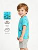 Neues Sommer-Print-Kleinkind-Kurzarm-Baumwoll-T-Shirt mit Rundhalsausschnitt
