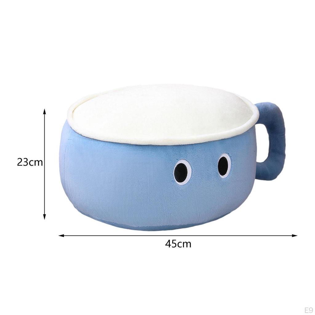 Throw Pillow Cup Shape Cushion Decorative for Christmas Living Room