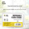 JOYTOUR Disposable Ultra-fine Dental Floss Picks