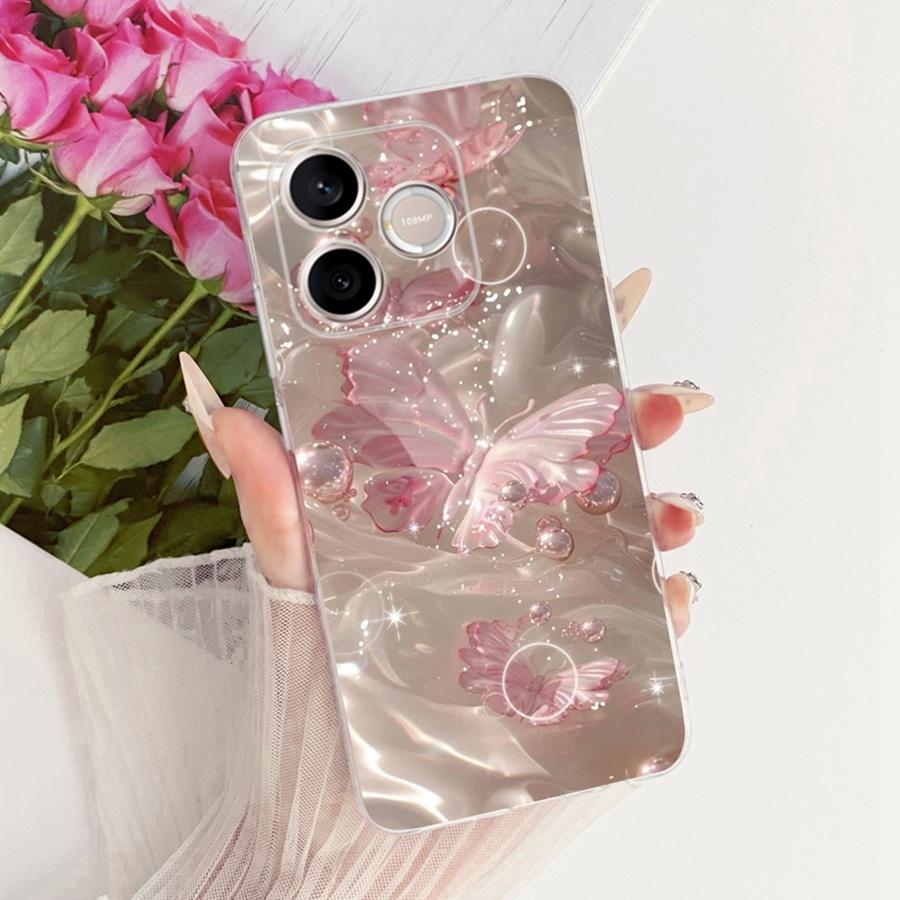 Pro Honor 600 Lite Pouzdro na telefon s počátečním písmenem pro Huawei Y6p Y 7 P Matný zadní kryt Ochrana fotoaparátu Nárazuvzdorná pouzdra