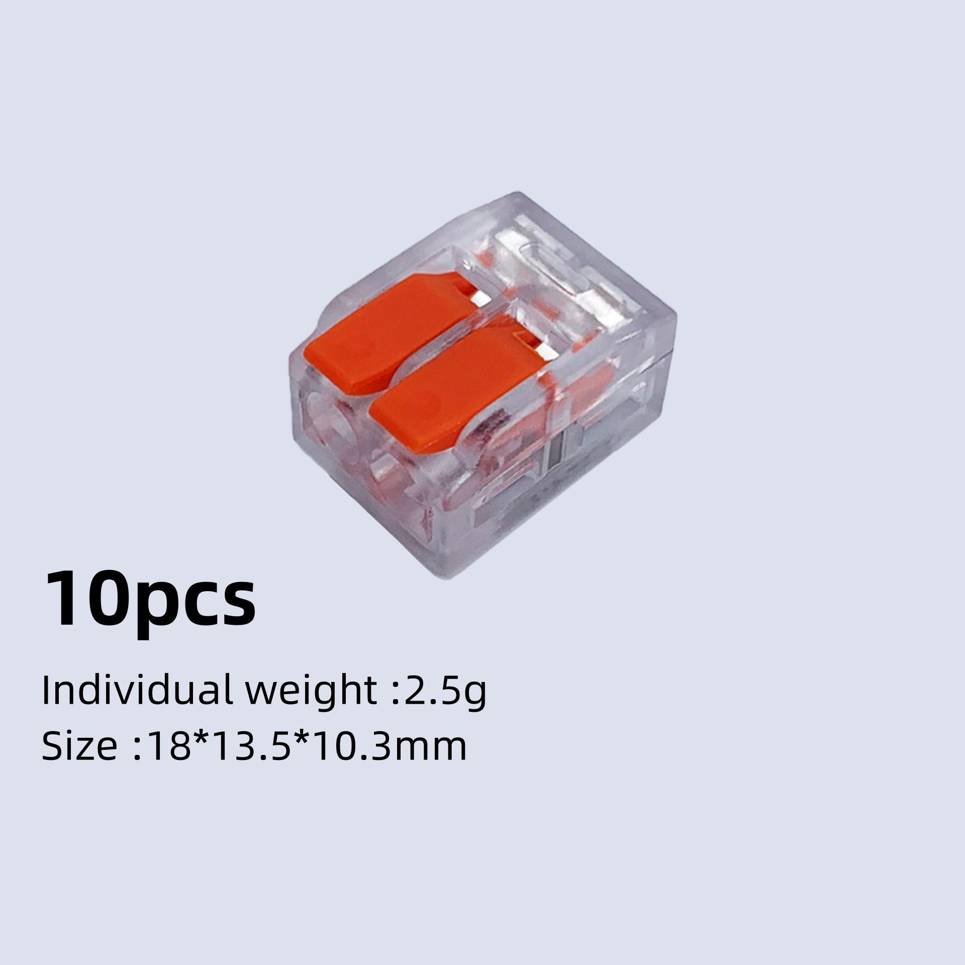 

Lever Wire Connectors, Compact Connector Classification Package, Are Used for Solid Stranded Flexible Wires with 2 and 5 Ports
