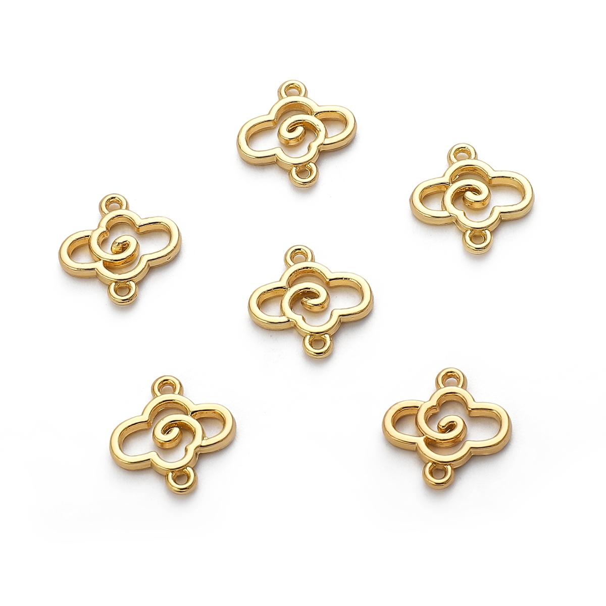 

Антикварный двойной подвесной пенант из сплава с цветком сливы для самостоятельного изготовления ювелирных изделий, аксессуары для рукоделия 12x12mm золотой