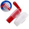 Plant Nutrient Solution DN61 Plastic Faucet Easy Use DN61 61mm Faucet In Red White for Precision Dispensing of Liquids