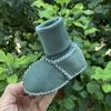 Sheepskin Wool Sewn Baby Warm Boots Pure Natural Indoor Walking Socks