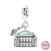 New 100 Copper Roman Colosseum Empire State Building Charm Bead Charms Compatible With Authentic Bracelets Do It Yourself Jewellery Making Womens Gi