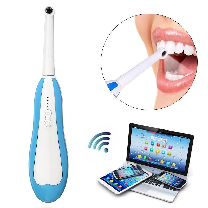 New HD WiFi Wireless Dental Camera Intraoral Endoscope LED Light Monitoring Inspection for Dentist Oral Video Dental Tools