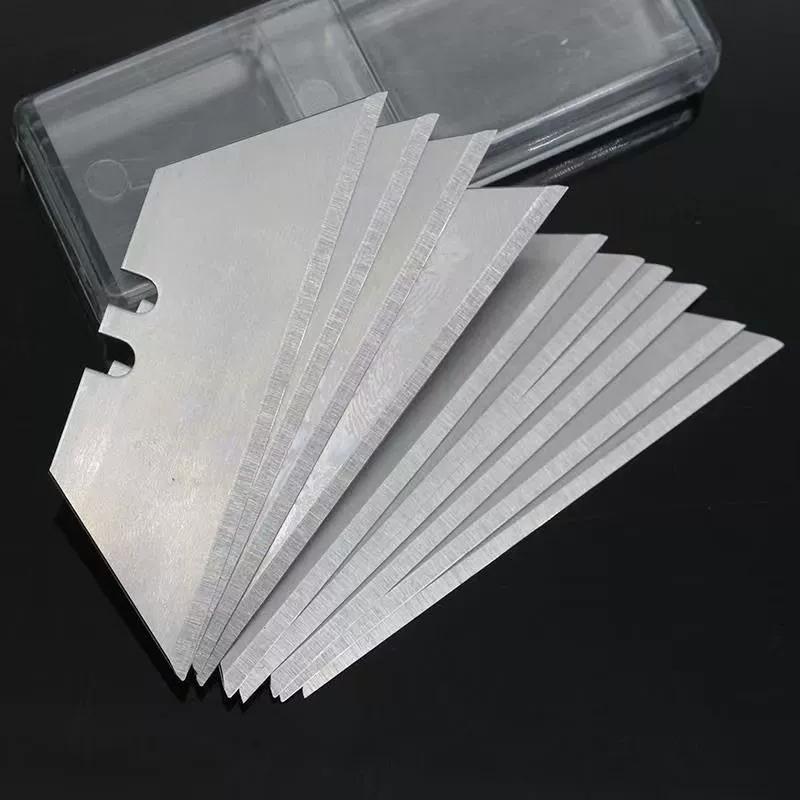 Multi functional Stainless Steel SK5 Utility Knife Sharp Portable Paper Cutter Ruler Pry Bar EDC Tool Replaceable Blade