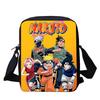 Cartoon Adjustable Straps NARUTO Shoulder Bags Light Weight Crossbody Bags For Boys & Girls Age 6-10, Secure Zipper Closure.