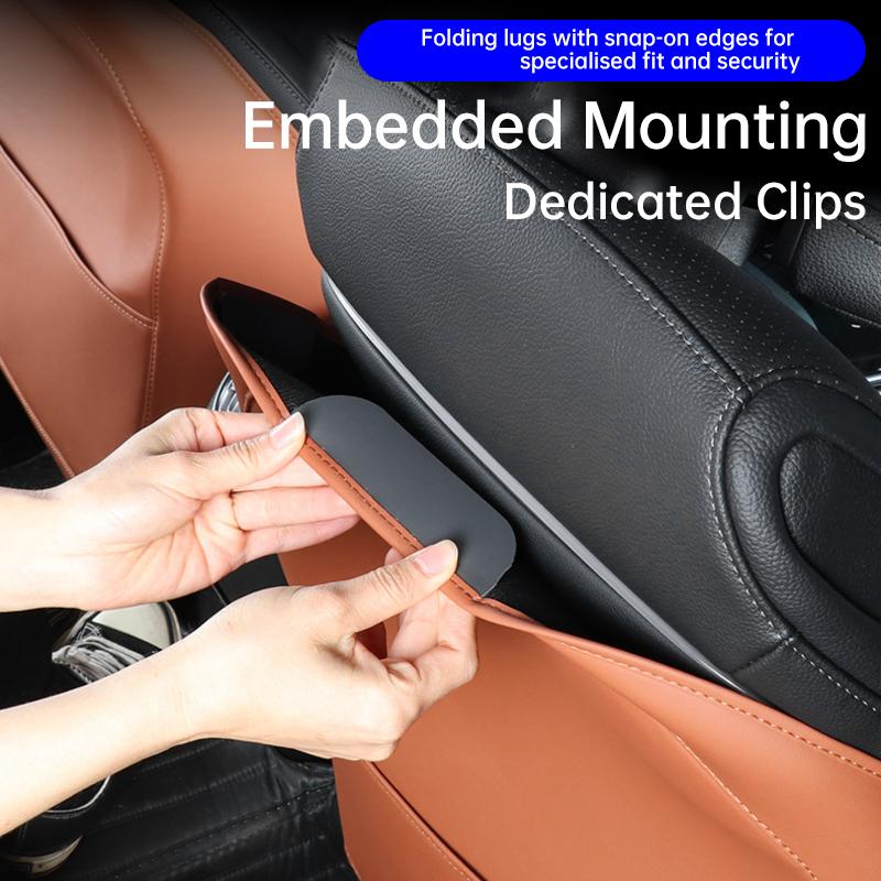 For Mercedes Benz A-Class C-Class Car Seat Anti-kicking Mat GLC260 GLB200 Car Rear Seat Anti-Step Anti-dirt Protection Mat