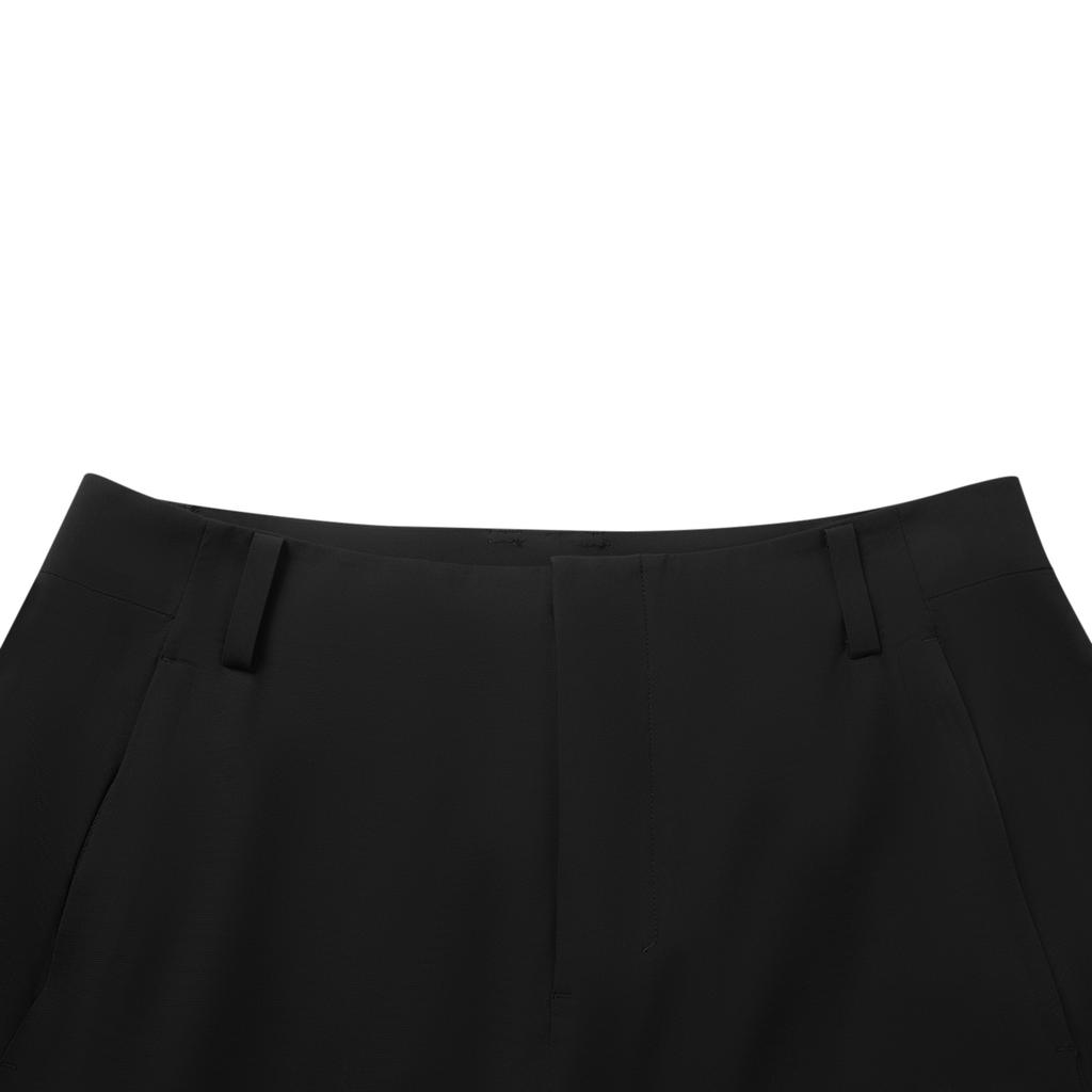 Li Ning Glory Series Moisture Wicking UV Resistant Quick Dry Cool Reflective Straight Leg Knitted Sports Pants Men pants Black AKYV239-1